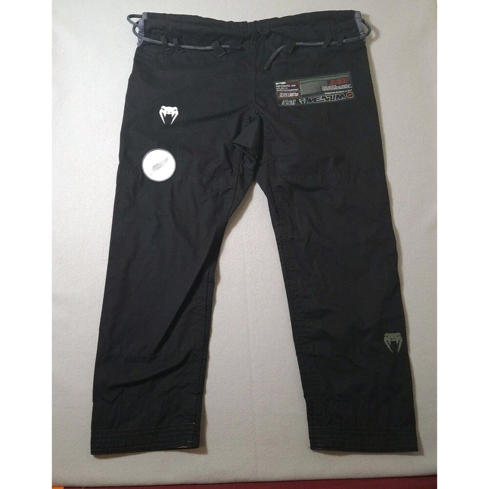 Venum Elite Light 3.0 Pants A3 Black Jiu-Jitsu Kimono Uniform Embroidered Nice